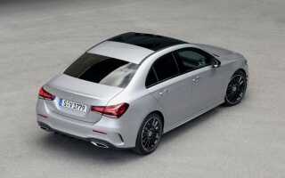 Mercedes-Benz A-Class Sedan 2019 — новейший компактный седан от культового производителя из Германии