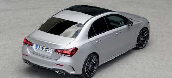Mercedes-Benz A-Class Sedan 2019 — новейший компактный седан от культового производителя из Германии