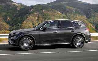Mercedes-Benz GLC 2023 — новое поколение внедорожника, конкурент BMW X3 и Audi Q5