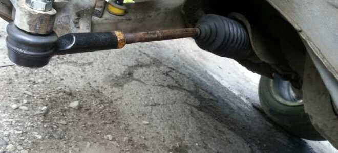 Замена рулевых наконечников и тяг своими руками: инструкция, как провести самостоятельную диагностику со снятием рулевой рейки