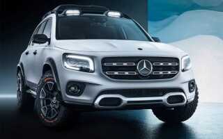 Мерседес ГЛБ 2019 — прототип компактного кроссовера из будущего
