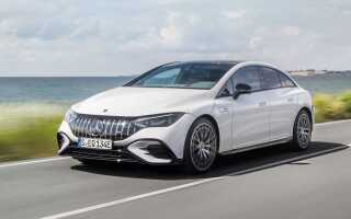 Седан Mercedes-AMG EQE 2023 — новый электрокар версии 43 4Matic и 53 4Matic+ (530 км без подзарядки)