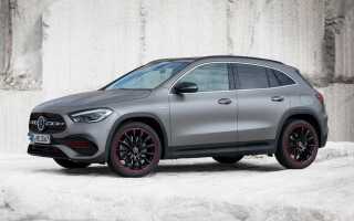 Mercedes-Benz GLA 2020 — самый маленький кроссовер от Мерседес