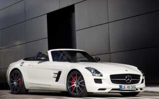 Мерседес SLS AMG — обзор всех моделей люксовового суперкара