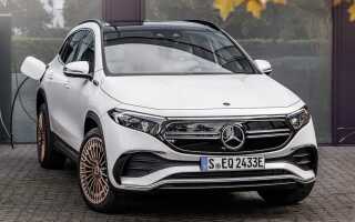 Mercedes-Benz EQA 2021 — электрокар с малым расходом энергии, почти 500 км без подзарядки