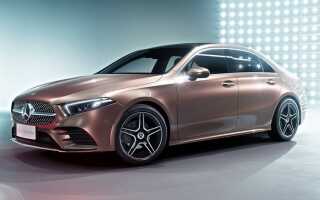 Mercedes A-Class L Sedan 2018 — длиннобазный седан для Китая