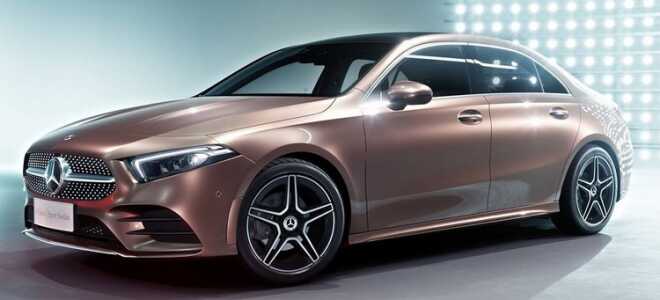 Mercedes A-Class L Sedan 2018 — длиннобазный седан для Китая
