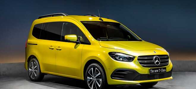 Mercedes-Benz T-Class 2023 — пассажирский «каблучок» премиум-класса