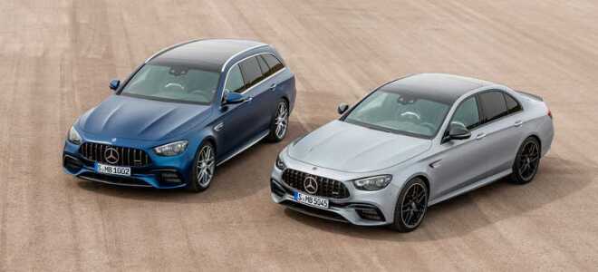 Mercedes-AMG E 63 2020 — две мощных модификации седана и универсала