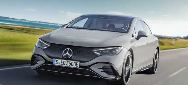 Mercedes-Benz EQE 2022 — премьера электрокара в кузове седан и задним приводом