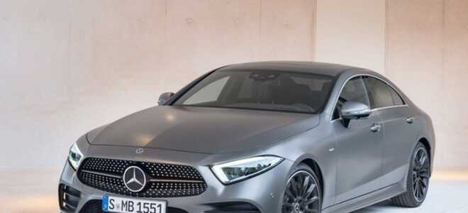 Mercedes-Benz CLS 2019 — новый купе представительского класса