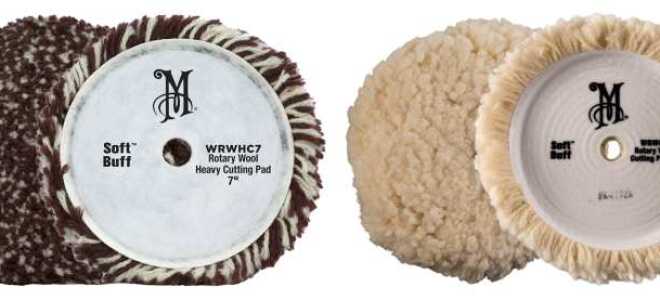 Виды полировальных кругов для автомобиля: разница между шерстяными и микрофибровыми, особенности применения, плюсы