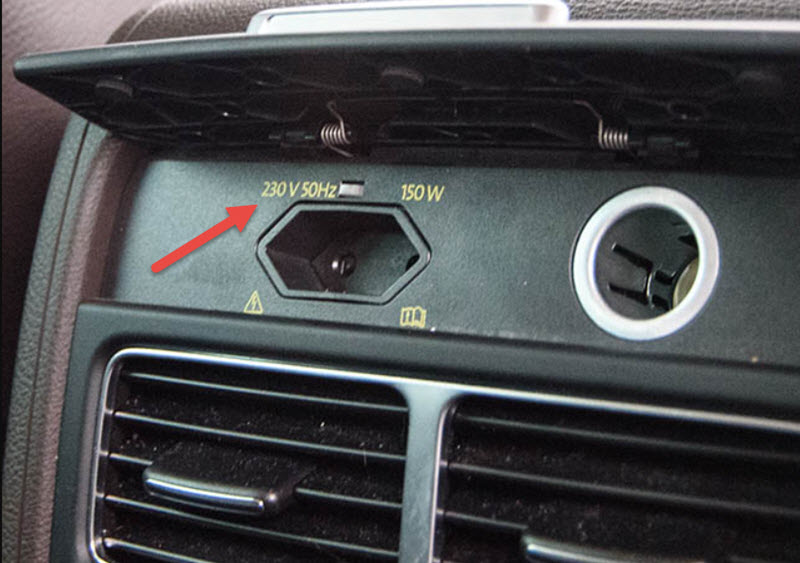 Розетка на 220 в машине